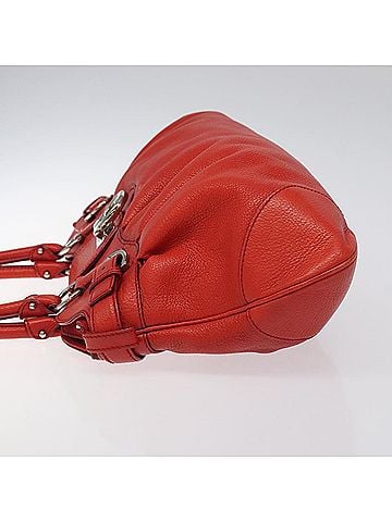 Salvatore Ferragamo Marisa Red Leather Handbag (view 2)