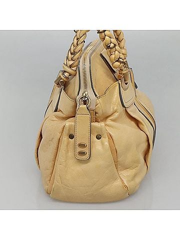 Chloé Heloise Beige Leather Shoulder Bag (view 2)