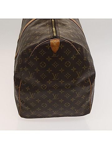 Louis Vuitton Keepall 60 Brown Canvas Travel Bag (view 2)