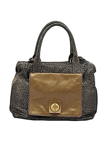 Chloé Gold Leather Handbag (view 1)