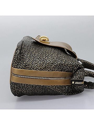 Chloé Gold Leather Handbag (view 2)