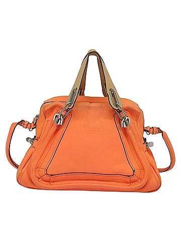 Chloé Paraty Orange Leather Handbag (view 1)