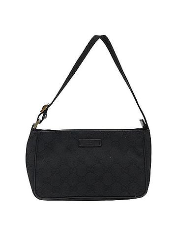 Gucci Gg Canvas Black Canvas Clutch Bag (view 1)