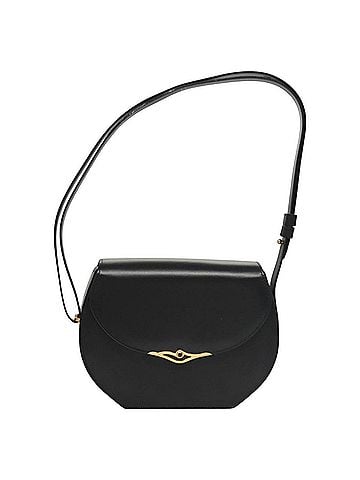Cartier Sapphire Line Navy Leather Shoulder Bag (view 1)