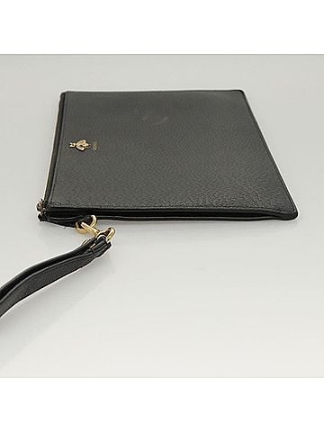 Gucci Animalier Black Leather Clutch Bag (view 2)