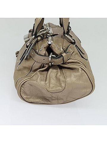Chloé Paddington Beige Leather Handbag (view 2)