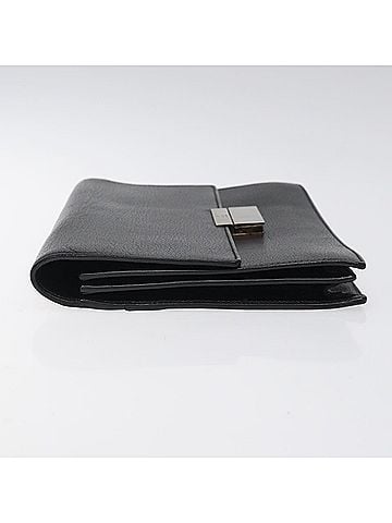 Gucci Clutch Bag Brown Leather Clutch Bag (view 2)