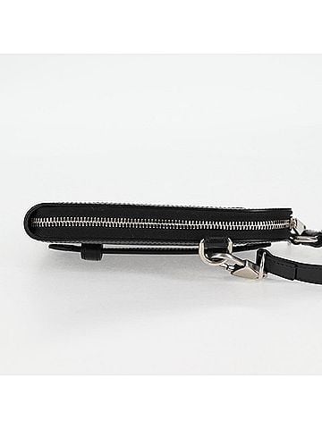 Gucci Off The Grid Black Canvas Clutch Bag (view 2)