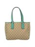 Gucci 100% Canvas Solid Tan Gg Canvas Beige Canvas Tote Bag One size - photo 1