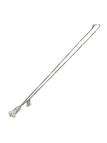Louis Vuitton Silver Metal Necklace Jewelry (view 1)