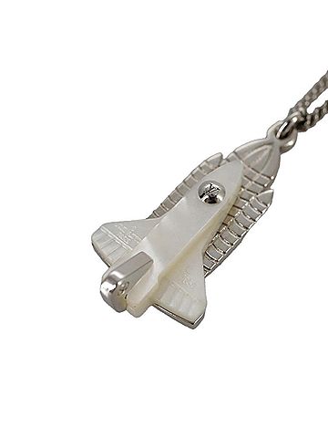 Louis Vuitton Silver Metal Necklace Jewelry (view 2)