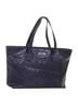 Gucci 100% Canvas Solid Purple Gg Imprimé Purple Canvas Tote Bag One size - photo 1