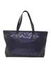 Gucci 100% Canvas Solid Purple Gg Imprimé Purple Canvas Tote Bag One size - photo 3