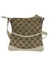 Gucci 100% Canvas Solid Tan Gg Canvas Beige Canvas Shoulder Bag One size - photo 1