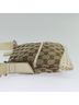 Gucci 100% Canvas Solid Tan Gg Canvas Beige Canvas Shoulder Bag One size - photo 4