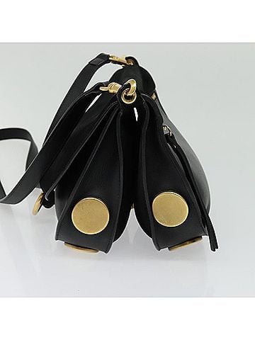 Chloé Kurtis Black Leather Shoulder Bag (view 2)