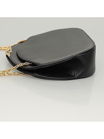Cartier Navy Leather Shoulder Bag (view 2)