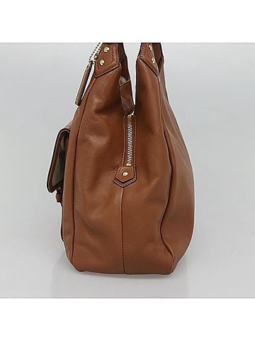 Coach Brown Leather Shoulder Bag (view 2)
