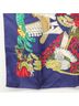 Hermès 100% Silk Solid Blue Carré 90 Navy Silk Scarf One size - photo 6