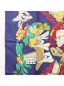 Hermès 100% Silk Solid Blue Carré 90 Navy Silk Scarf One size - photo 10