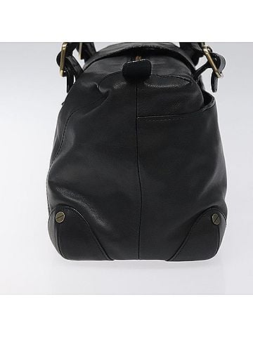 Chloé Black Leather Shoulder Bag (view 2)