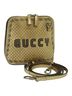 Gucci 100% Leather Solid Gold Gold Leather Shoulder Bag One size - photo 1
