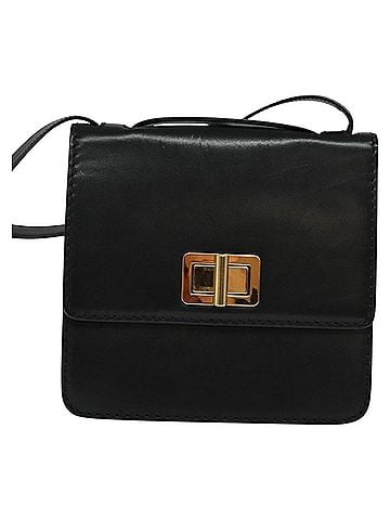 Chloé Black Leather Shoulder Bag (view 1)