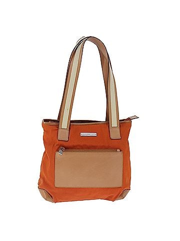 Gucci Orange Canvas Tote Bag (view 1)