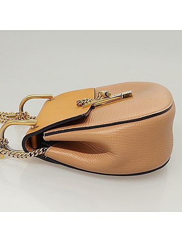 Chloé Drew Brown Leather Shoulder Bag (view 2)