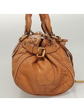 Chloé Paddington Brown Leather Handbag (view 2)