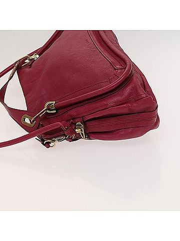 Chloé Paraty Pink Leather Handbag (view 2)