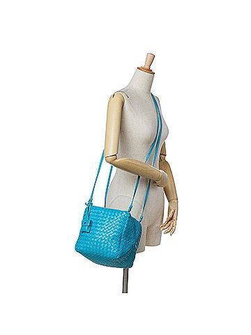 Bottega Veneta Nappa Intrecciato Cube Crossbody (view 2)