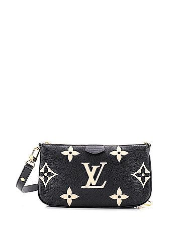 Louis Vuitton Multi Pochette Accessoires Bicolor Monogram Empreinte Giant (view 1)