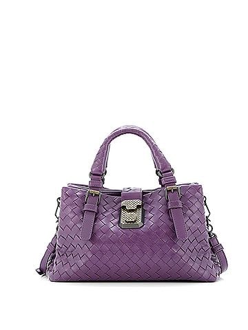 Bottega Veneta Roma Bag Intrecciato Nappa Mini (view 1)