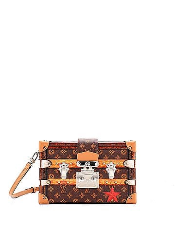 Louis Vuitton Petite Malle Handbag Limited Edition Time Trunk Monogram Canvas (view 1)