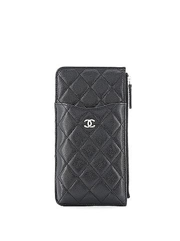 Chanel Classic Phone Case Pouch Quilted Caviar (view 1)