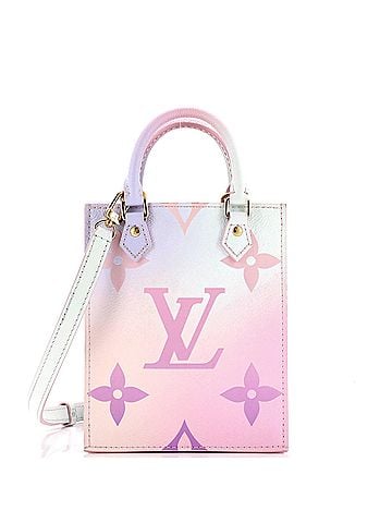 Louis Vuitton Petit Sac Plat Bag Spring in the City Monogram Giant Canvas (view 1)