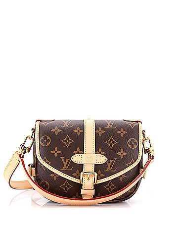Louis Vuitton Saumur Handbag Monogram Canvas BB (view 1)