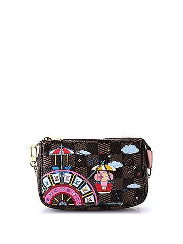 Louis Vuitton Pochette Accessoires Limited Edition Vivienne Xmas Damier Mini (view 1)