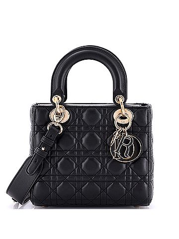 Christian Dior My ABCDior Lady Dior Bag Cannage Quilt Lambskin (view 1)