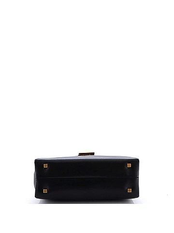 Valentino Garavani One Stud Top Handle Flap Bag Leather Small (view 2)