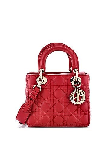 Christian Dior My ABCDior Lady Dior Bag Cannage Quilt Lambskin (view 1)