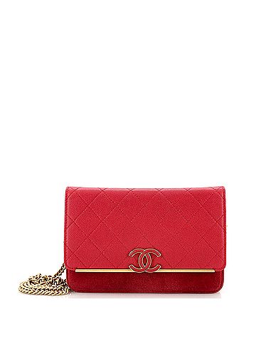 Chanel Lady Coco Flap Bag Quilted Caviar and Suede Small (view 1)