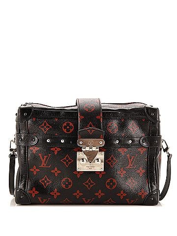 Louis Vuitton Petite Malle Soft Handbag Limited Edition Monogram Infrarouge GM (view 1)