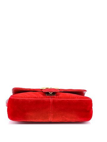 Gucci GG Marmont Flap Bag Matelasse Velvet Mini (view 2)