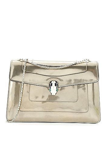 Bvlgari Serpenti Forever Shoulder Bag Patent Medium (view 1)
