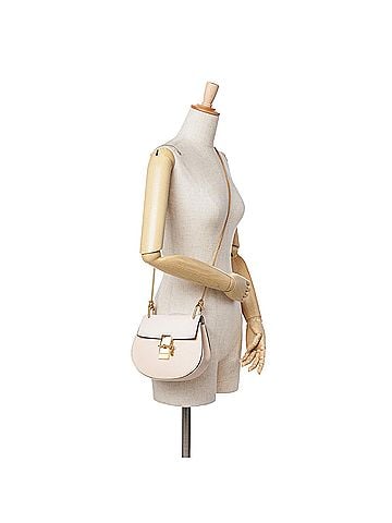Chloé Mini Leather Drew Crossbody (view 2)