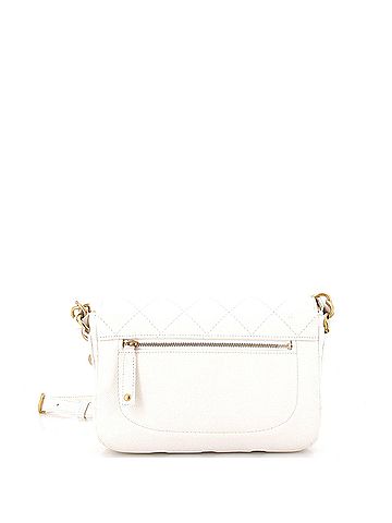 Chanel CC Adjustable Strap Flap Messenger Bag Quilted Caviar Small (view 2)