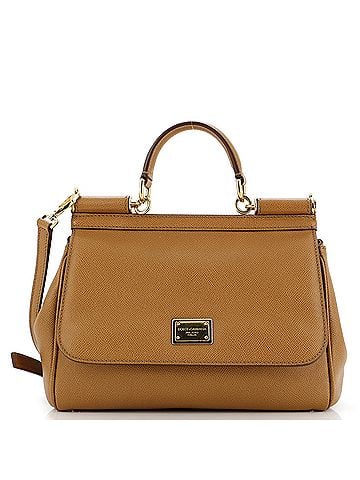 Dolce & Gabbana Miss Sicily Bag Leather Medium (view 1)