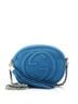 Gucci 100% Leather Blue Soho Chain Bag Nubuck Mini One size - photo 1